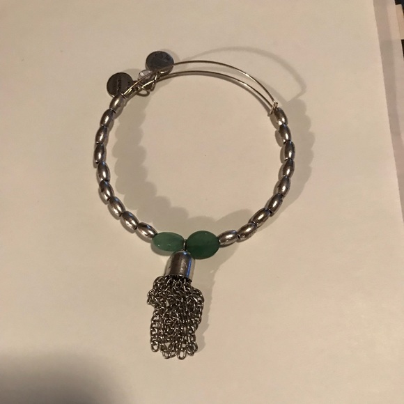Alex and Ani Silver Tassel Bracelet - Picture 2 of 3